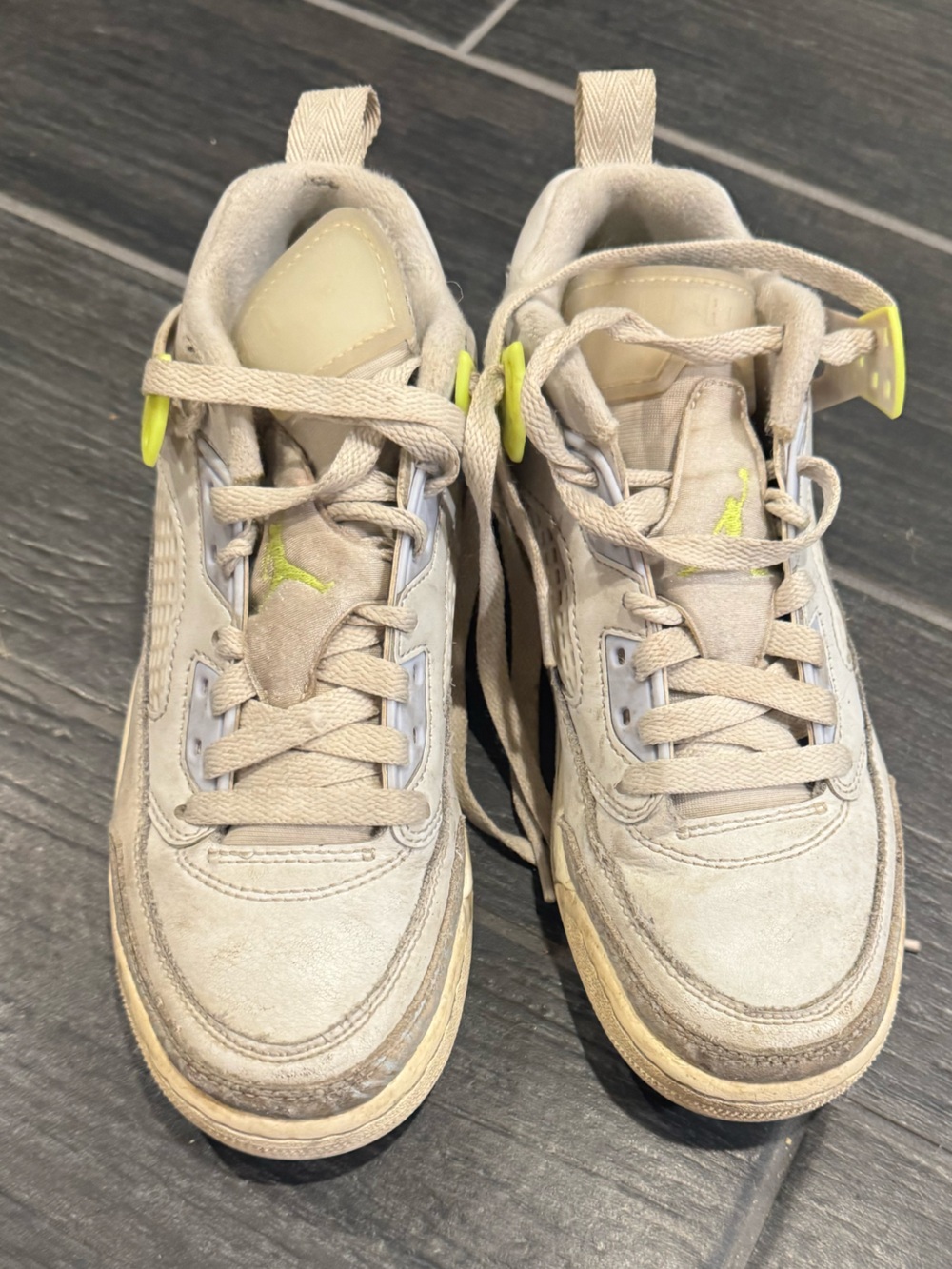 Kids Nike Jordan Spizike Low Photon Dust